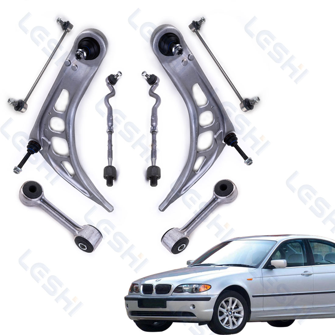 Leshi Ball Joint Replacement Tie Rod End Price Stabilizer Bar Links For Bmw E46 Suspension 325i Lower Control Arm