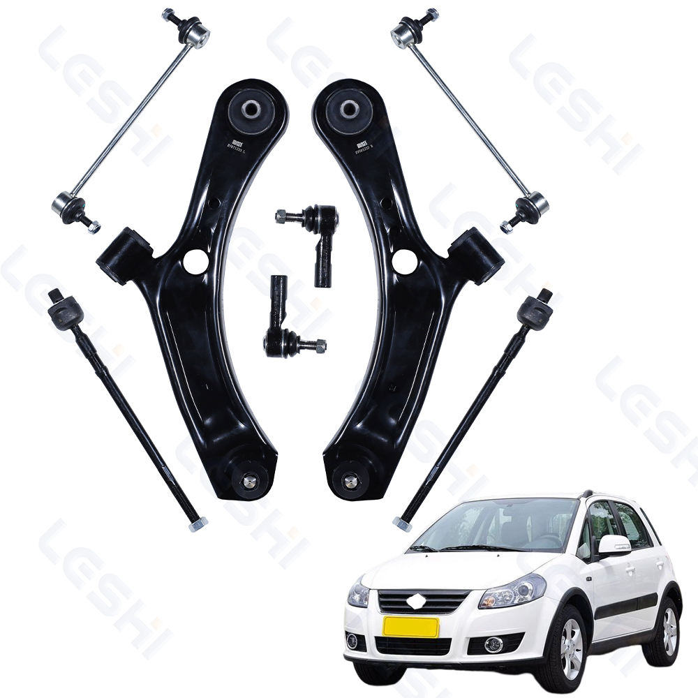 Leshi Front Rack End And Tie Rod Lower Ball Joints Accessories Lower Control Arms Auto Chassis Parts For Suzuki Sx4